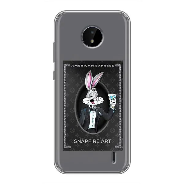Чехол с принтом «Бакс Бани LV» для Nokia C20