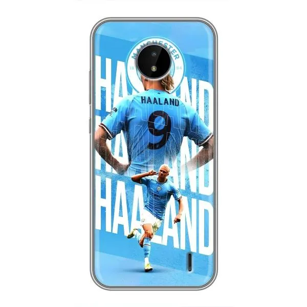 Чохол з принтом «Erling Haaland» для Nokia C20