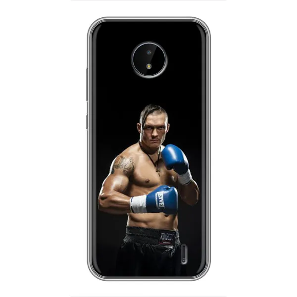 Чехол с принтом «Боксер Усик» для Nokia C20 Чехол с принтом «Боксер Усик» для Nokia C20