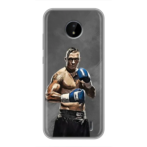 Чехол с принтом «Александр Усик» для Nokia C20 Чехол с принтом «Александр Усик» для Nokia C20