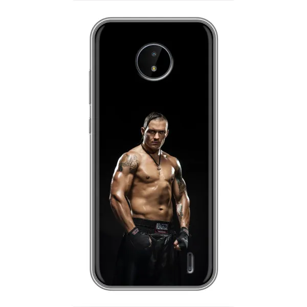 Чехол с принтом «Чемпион Александр Усик» для Nokia C20 Чехол с принтом «Чемпион Александр Усик» для Nokia C20