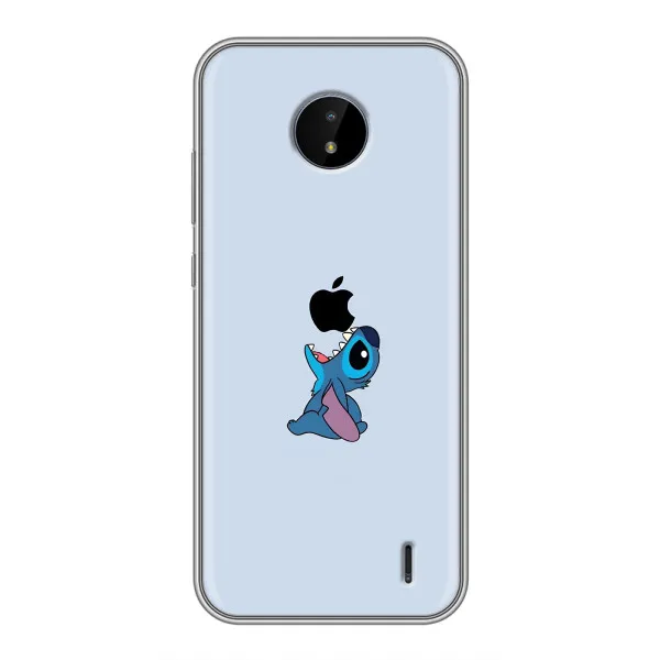 Чехол с принтом «Stitch apple» для Nokia C20 Чехол с принтом «Stitch apple» для Nokia C20