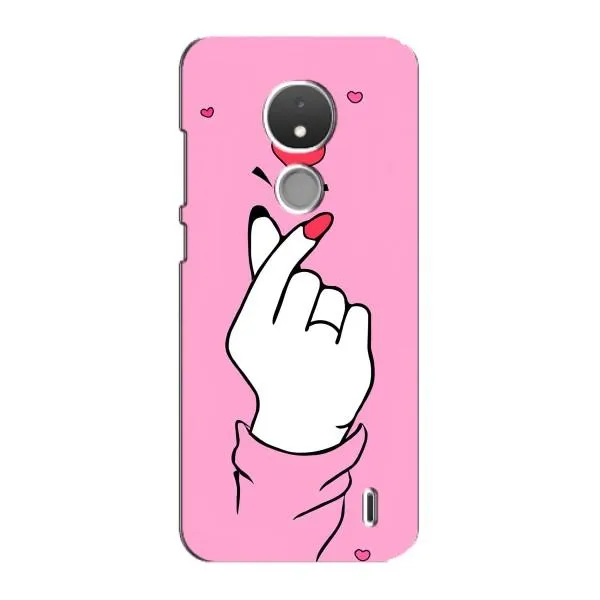 Чохол з принтом «Знак Love» для Nokia C21 Чохол з принтом «Знак Love» для Nokia C21