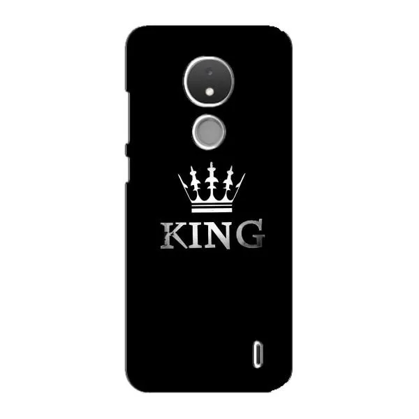 Чохол з принтом «KING» для Nokia C21 Чохол з принтом «KING» для Nokia C21