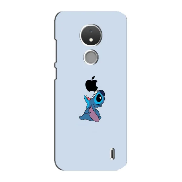 Чехол с принтом «Stitch apple» для Nokia C21
