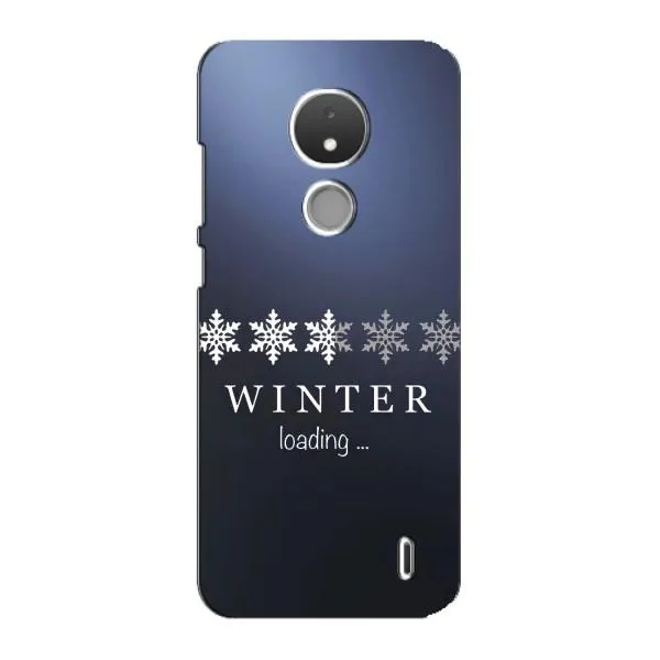 Чехол с принтом «Winter loading» для Nokia C21