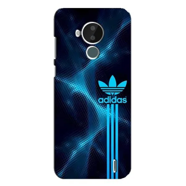 Чехол с принтом «Синий Адидас» для Nokia C30