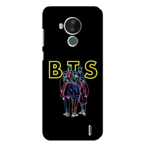 Чохол з принтом «BTS стайл» для Nokia C30 Чохол з принтом «BTS стайл» для Nokia C30