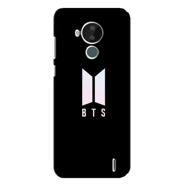 Чохол з принтом «Лого BTS» для Nokia C30 Чохол з принтом «Лого BTS» для Nokia C30