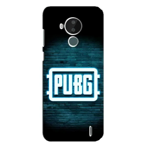 Чохол з принтом «Лого PUBG» для Nokia C30 Чохол з принтом «Лого PUBG» для Nokia C30