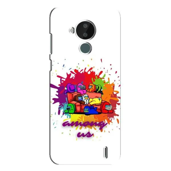 Чехол с принтом «Яркий АмонгАс» для Nokia C30 Чехол с принтом «Яркий АмонгАс» для Nokia C30
