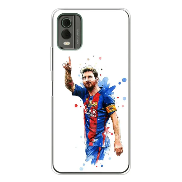 Чехол с принтом «Лео Месси» для Nokia C32