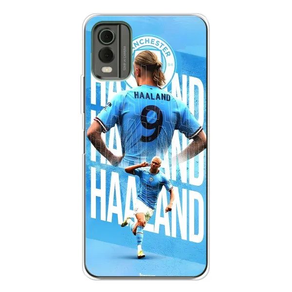 Чехол с принтом «Erling Haaland» для Nokia C32