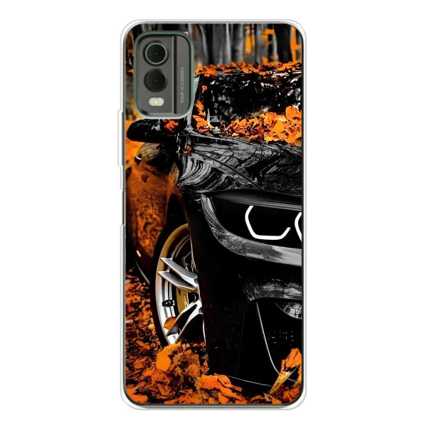 Чехол с принтом «Черная Машина» для Nokia C32 Чехол с принтом «Черная Машина» для Nokia C32
