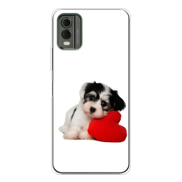 Чехол с принтом «Песик» для Nokia C32
