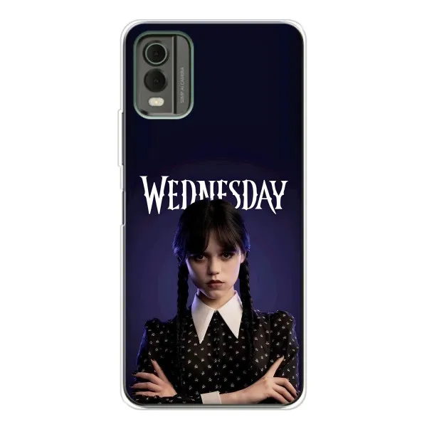 Чехол с принтом «Wednesday» для Nokia C32 Чехол с принтом «Wednesday» для Nokia C32