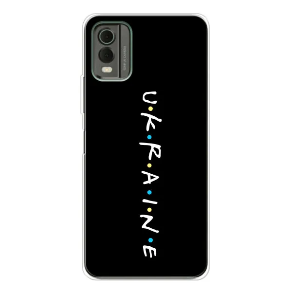 Чехол с принтом «ukraine» для Nokia C32