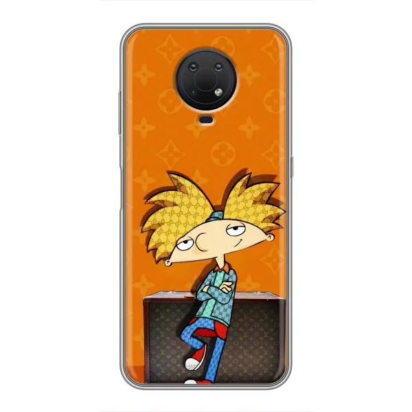 Чехол с принтом «Арнольд» для Nokia G10