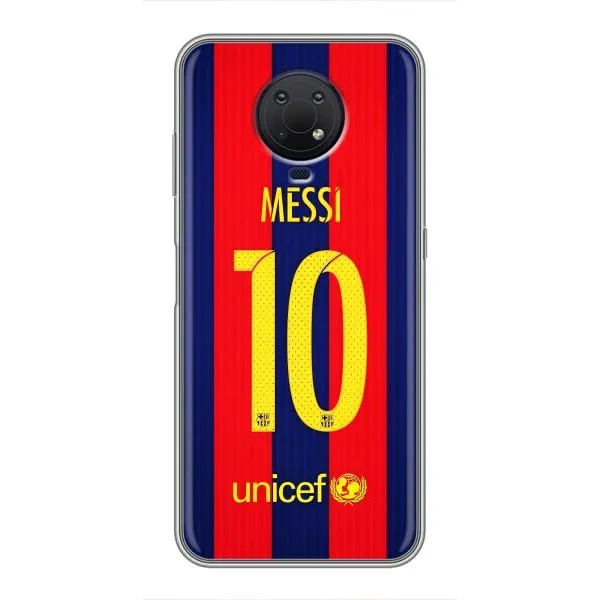 Чехол с принтом «Messi Barca 10» для Nokia G10 Чехол с принтом «Messi Barca 10» для Nokia G10