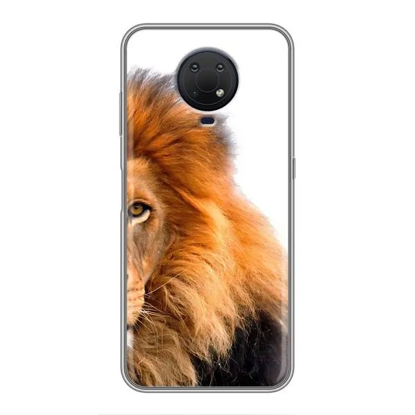 Чохол з принтом «Лев грива» для Nokia G10