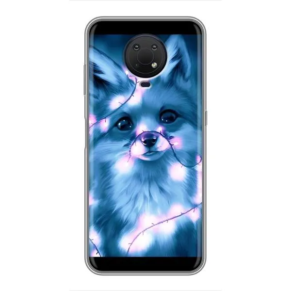 Чехол с принтом «Яркая лисичка» для Nokia G10