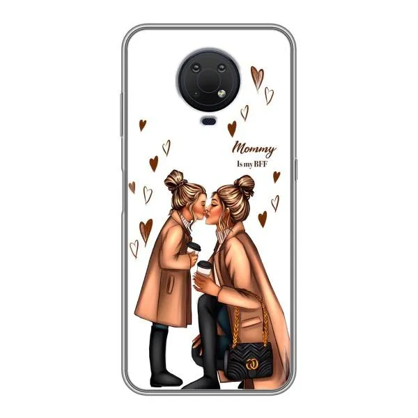 Чехол с принтом «Дочка и мама» для Nokia G10 Чехол с принтом «Дочка и мама» для Nokia G10