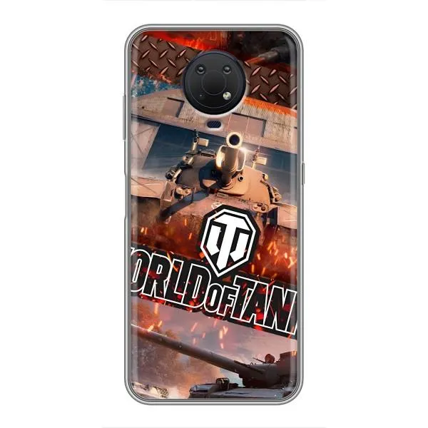 Чехол с принтом «World of Tanks» для Nokia G10
