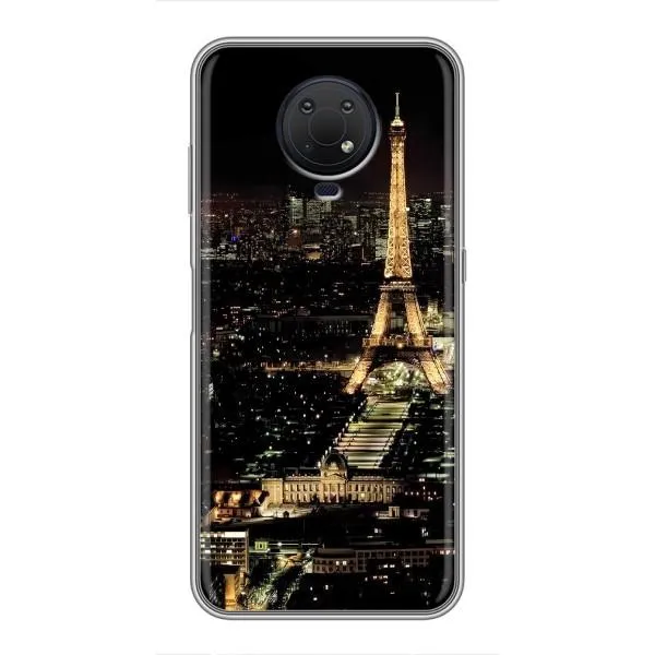 Чехол с принтом «Ночной Париж» для Nokia G10 Чехол с принтом «Ночной Париж» для Nokia G10