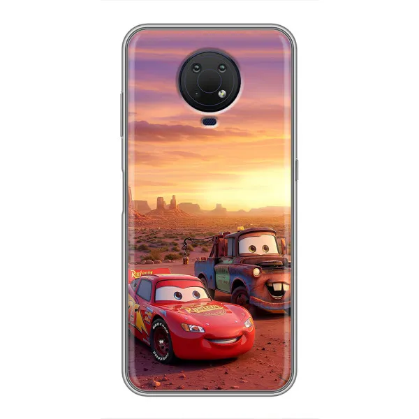 Чехол с принтом «Маквин и Метр» для Nokia G10 Чехол с принтом «Маквин и Метр» для Nokia G10