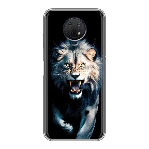 Чехол с принтом «Лев в темноте» для Nokia G10 Чехол с принтом «Лев в темноте» для Nokia G10