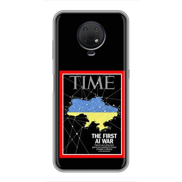 Чехол с принтом «TIME Ukraine» для Nokia G10 Чехол с принтом «TIME Ukraine» для Nokia G10
