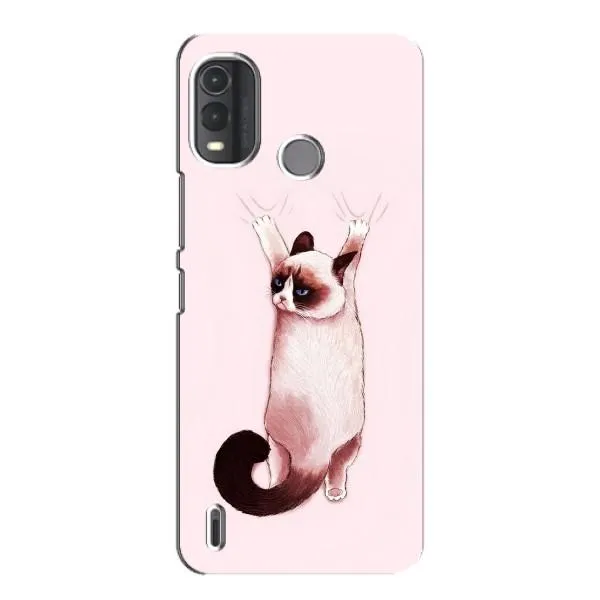 Чехол с принтом «Котик падает» для Nokia G11 Plus