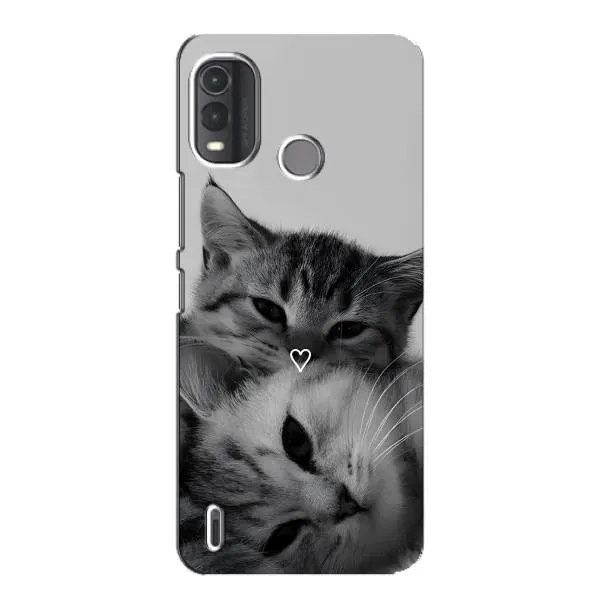 Чехол с принтом «Пара котов» для Nokia G11 Plus Чехол с принтом «Пара котов» для Nokia G11 Plus