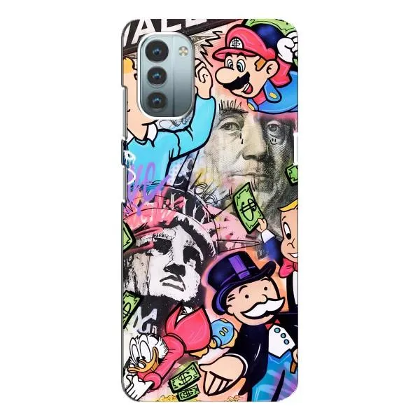 Чехол с принтом «Monopoly man» для Nokia G11