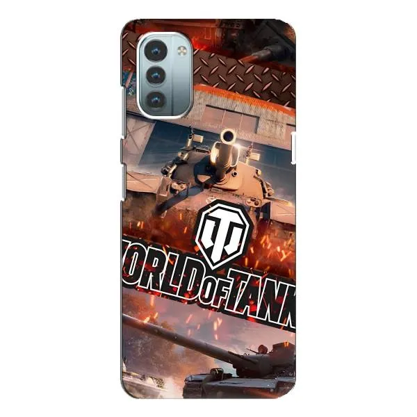Чехол с принтом «World of Tanks» для Nokia G11