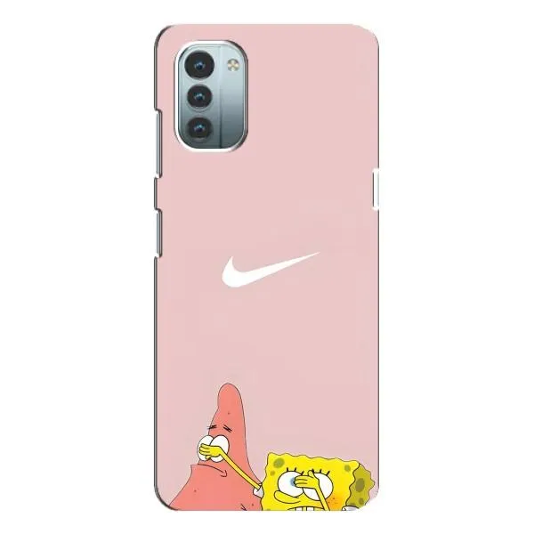 Чохол з принтом «Патрік і Губка» для Nokia G11