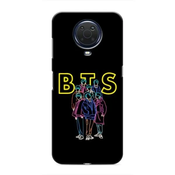 Чехол с принтом «BTS стайл» для Nokia G20