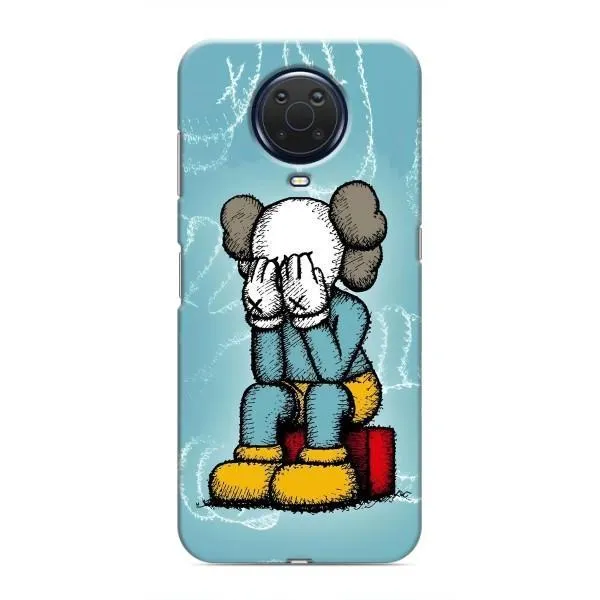Чехол с принтом «Плач Bearbrick» для Nokia G20