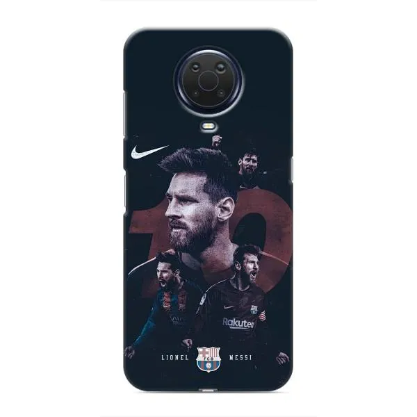 Чехол с принтом «Месси 10» для Nokia G20