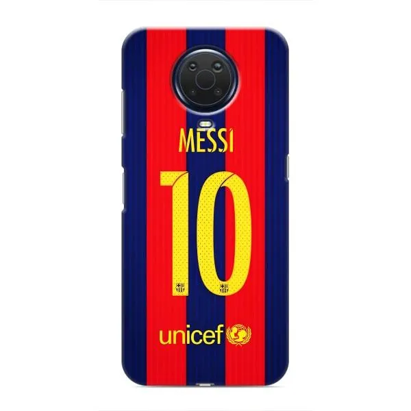 Чехол с принтом «Messi Barca 10» для Nokia G20
