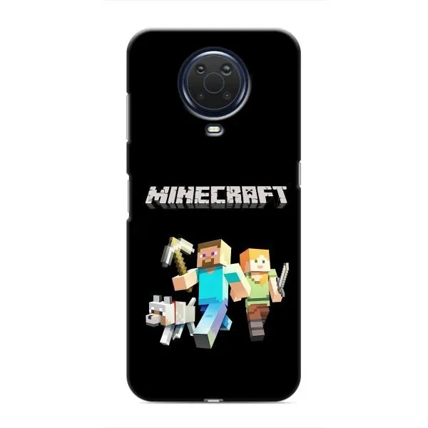 Чехол с принтом «герои Minecraft» для Nokia G20 Чехол с принтом «герои Minecraft» для Nokia G20