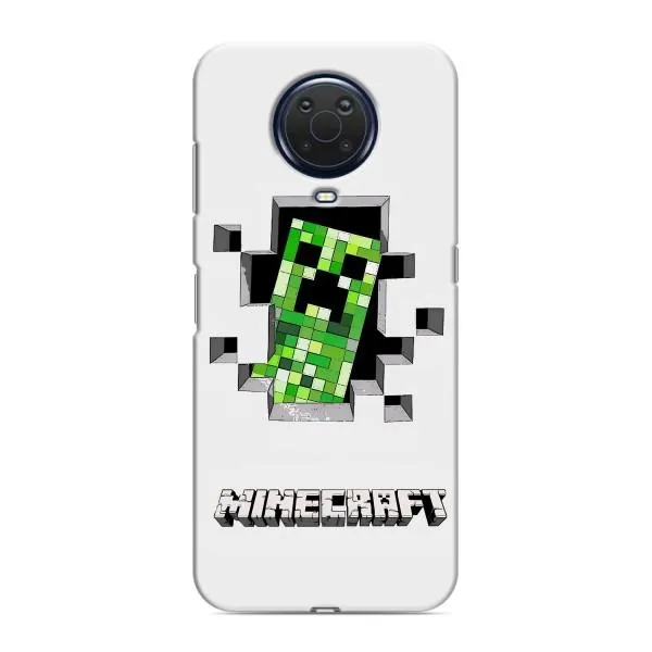 Чехол с принтом «крипер Майнкрафт» для Nokia G20 Чехол с принтом «крипер Майнкрафт» для Nokia G20