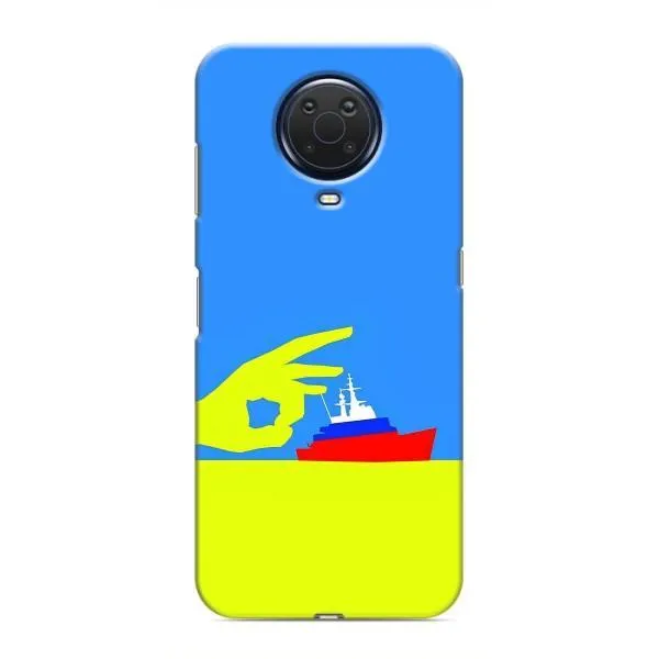 Чехол с принтом «Щелбан кораблю» для Nokia G20 Чехол с принтом «Щелбан кораблю» для Nokia G20