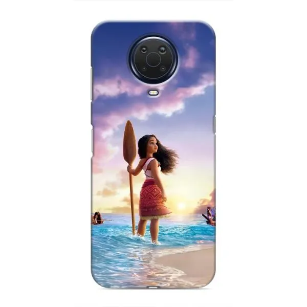 Чехол с принтом «Моана с веслом» для Nokia G20