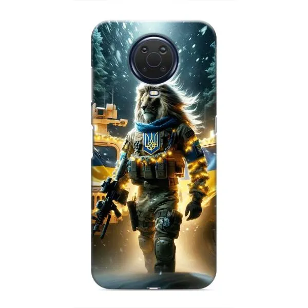 Чехол с принтом «ЛЕВ ЗСУ» для Nokia G20