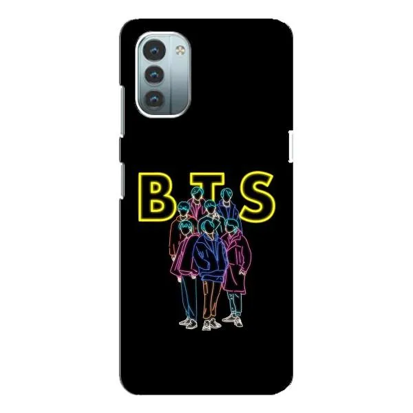 Чехол с принтом «BTS стайл» для Nokia G21