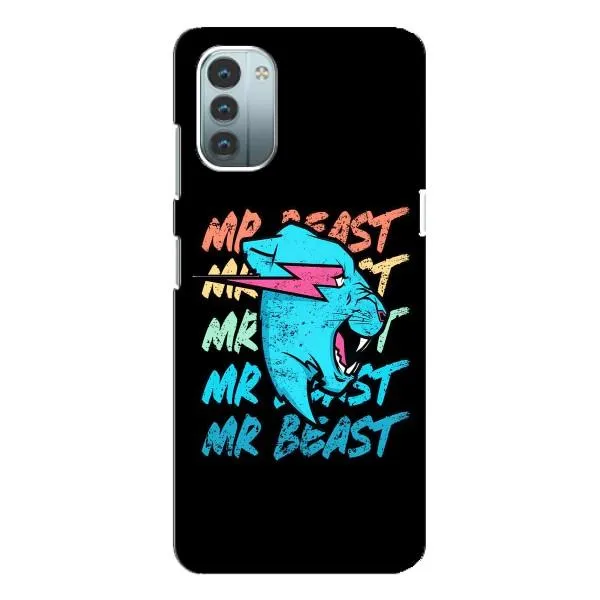Чехол с принтом «logo Mr beast» для Nokia G21