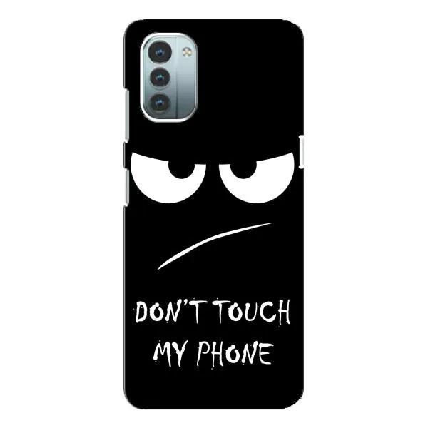 Чехол с принтом «Dont Touch» для Nokia G21