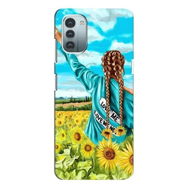 Чехол с принтом «Украиночка» для Nokia G21