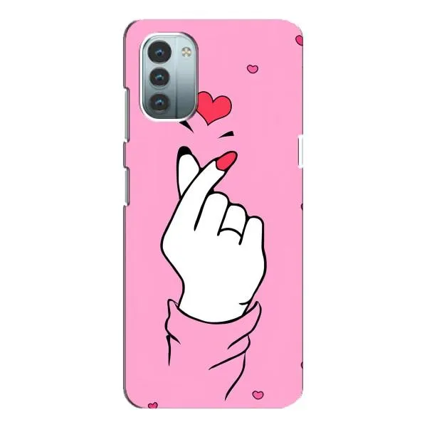 Чехол с принтом «Знак Love» для Nokia G21
